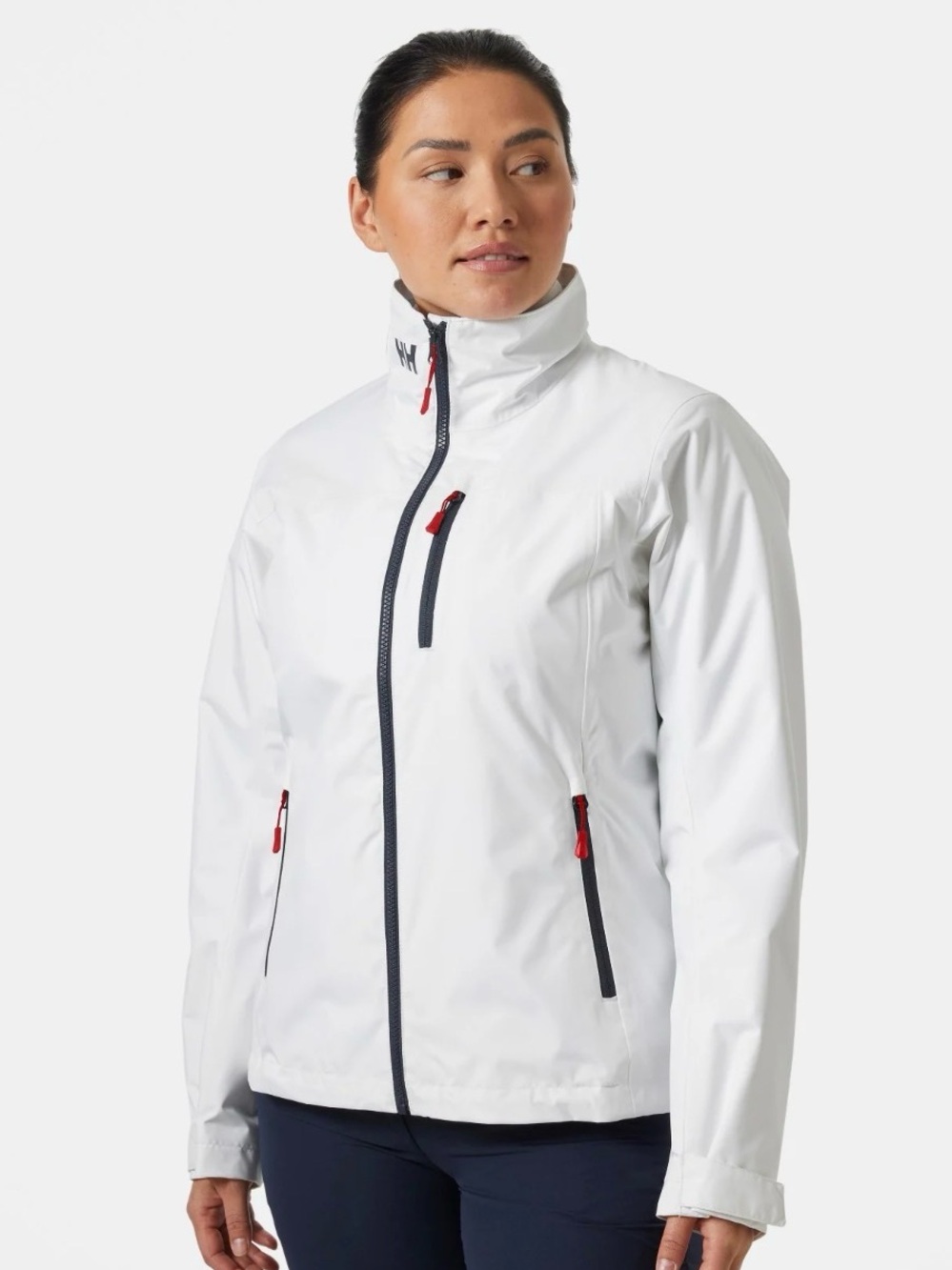 Helly Hansen Women’s Midlayer Crew Jacket, size small, white